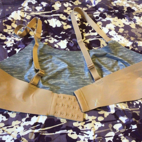 Knix Evolution Reversible Bra Beige/Grey Heather Size 5 - Picture 4 of 5